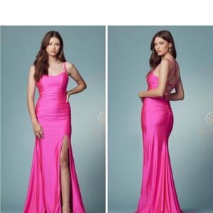 Nox Annabel Hot Pink Dress